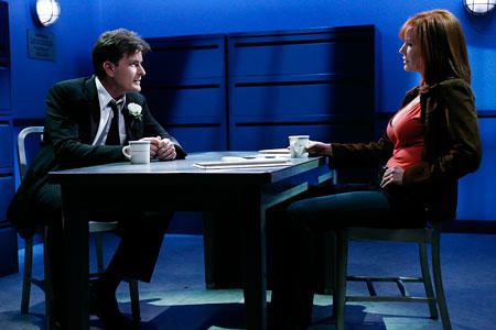 Two and a Half Men CSI Picture