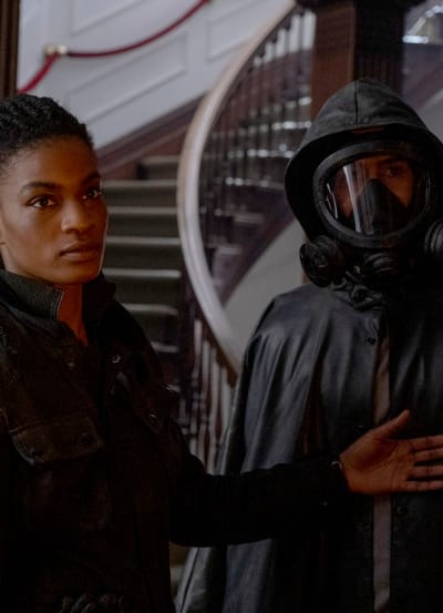 Yorick and 355 - Tall - Y: The Last Man Season 1 Episode 5