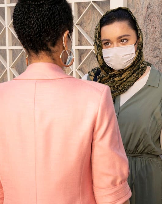 Helen Follow Mina - tall - New Amsterdam Season 3 Episode 11