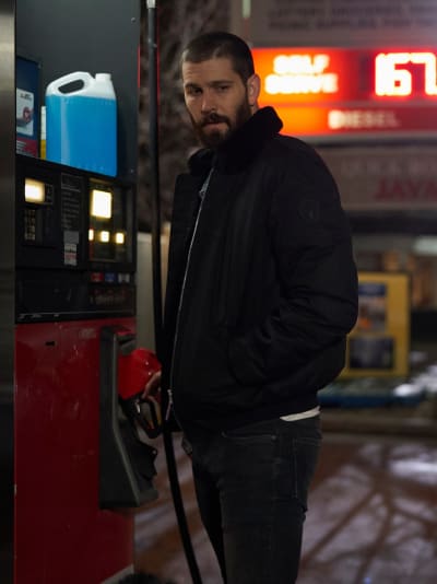 Looking Over His Shoulder - tall - In The Dark Season 3 Episode 2