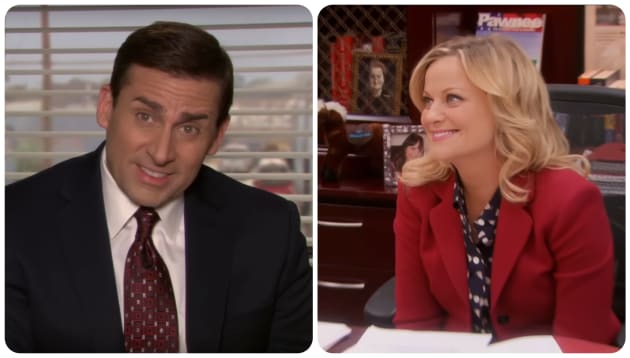 Leslie Knope & Michael Scott: How Two Very Different Bosses Set the Tone of Their Respective Sitcoms Leslie Knope & Michael Scott: How Two Very Different Bosses Set the Tone of Their Respective Sitcoms