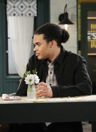 Theo's Surprising News / Tall - Days of Our Lives
