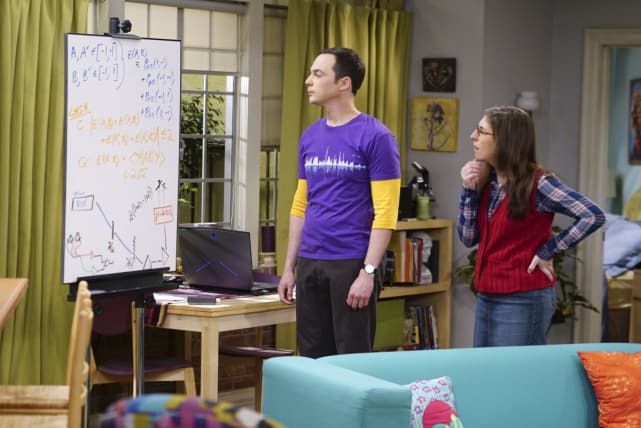 Sheldon Takes an Interest in Amy's Work - The Big Bang Theory Season 10 Episode 19