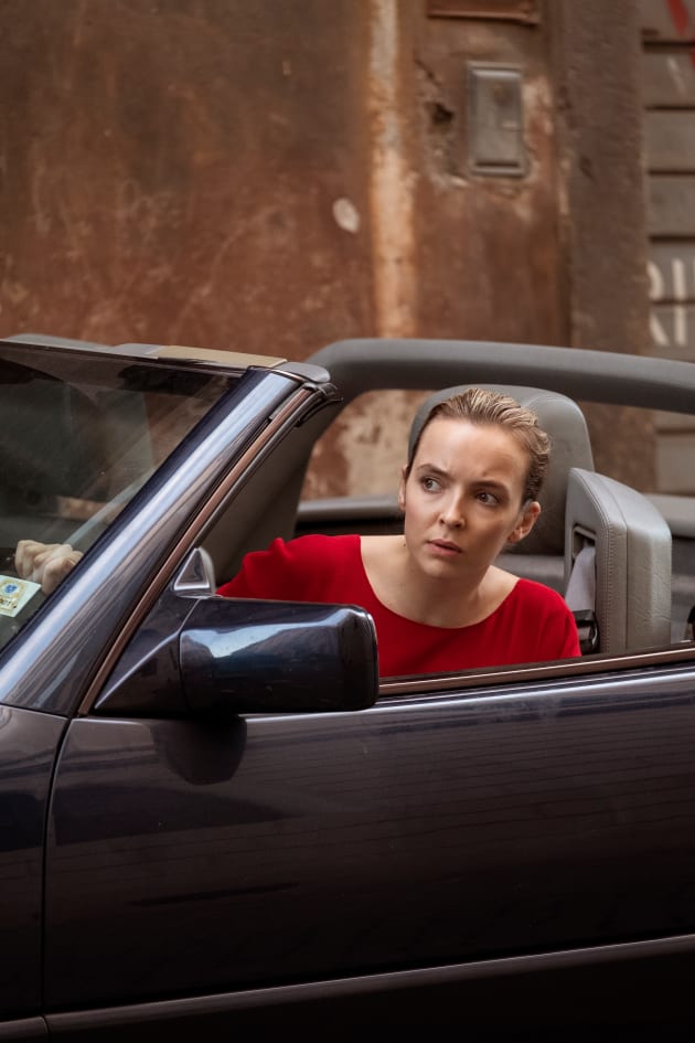 Waiting in the Car Killing Eve Season 2 Episode 8 TV Fanatic