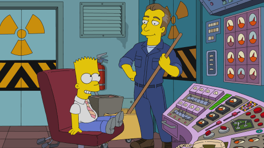 A Magical Singing Janitor - The Simpsons