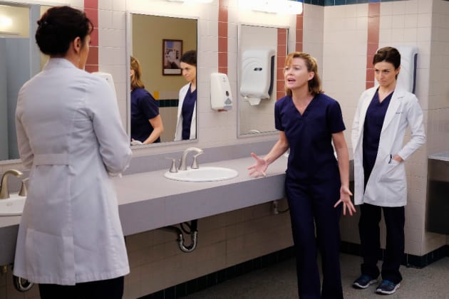 Meredith is Freaking Out - Grey's Anatomy Season 12 Episode 6