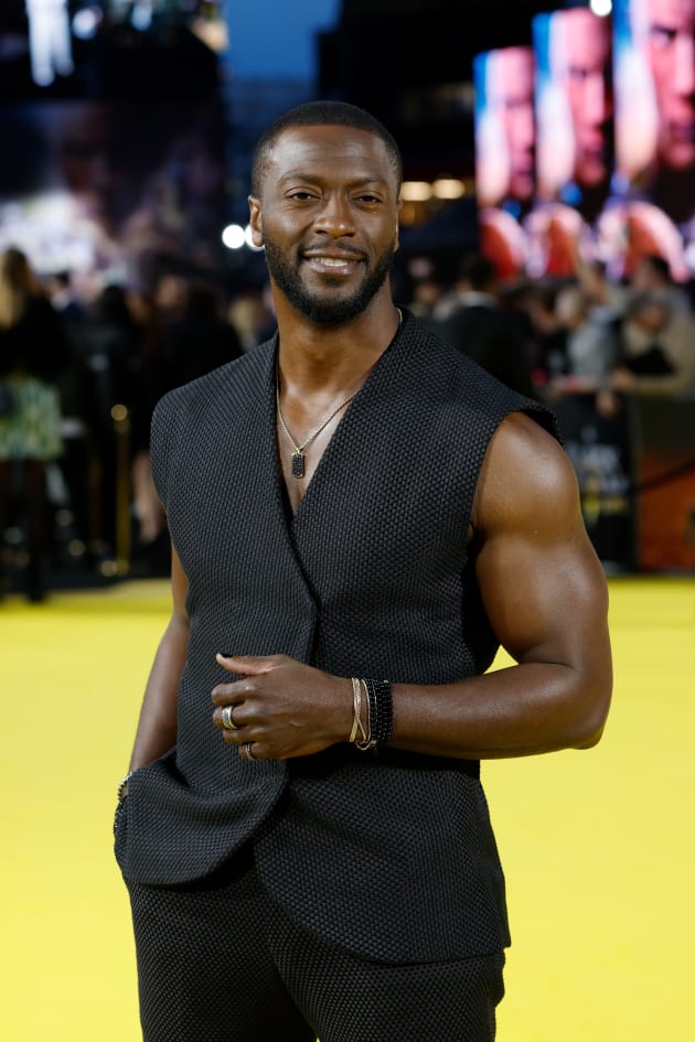 Aldis Hodge attends the UK Premiere of "Black Adam" at Cineworld