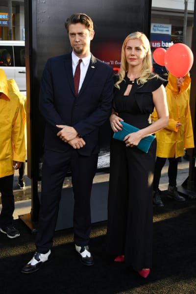  Director Andy Muschietti and Barbara Muschietti attend the premiere of Warner Bros. Pictures and New Line Cinema's 