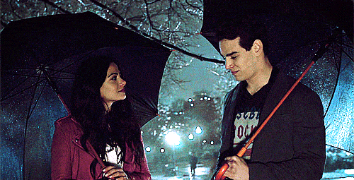 They look at each other like two idiots in love
