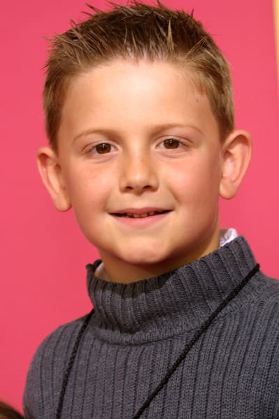 Actor Austin Majors attends the film premiere of "Piglet's Big Movie" 