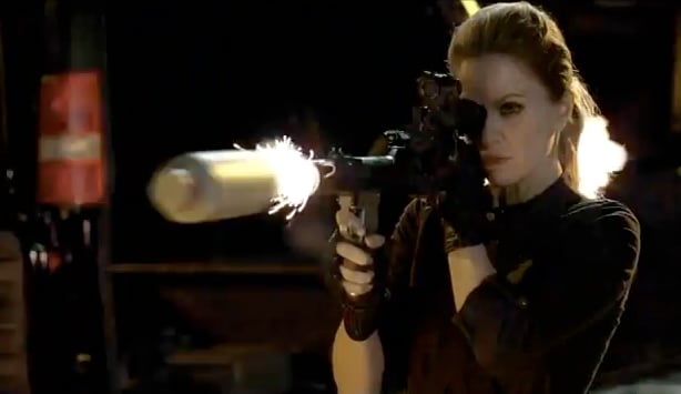 Pam with a Gun