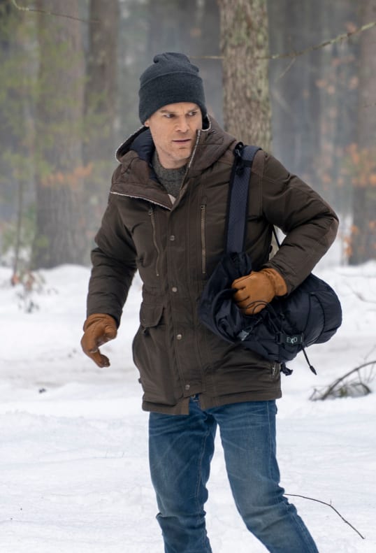 At the scene tall Dexter New Blood Season 1 Episode 2 TV