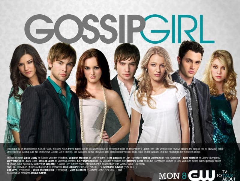 Gossip Girl: Season Three Promotional Poster - TV Fanatic