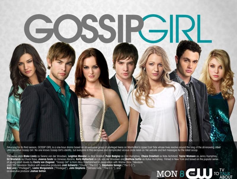 Gossip Girl: Season Three Promotional Poster - TV Fanatic, poster