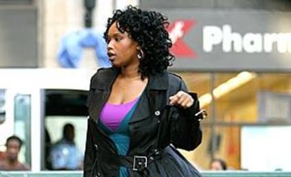 American Idol Picture of the Day: Jennifer Hudson on Set