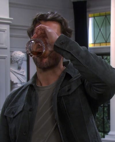 EJ Drowns His Sorrows - Days of Our Lives