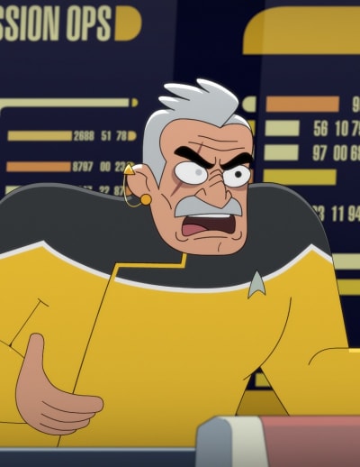 Shaxs is Overworked too - Star Trek: Lower Decks Season 1 Episode 3