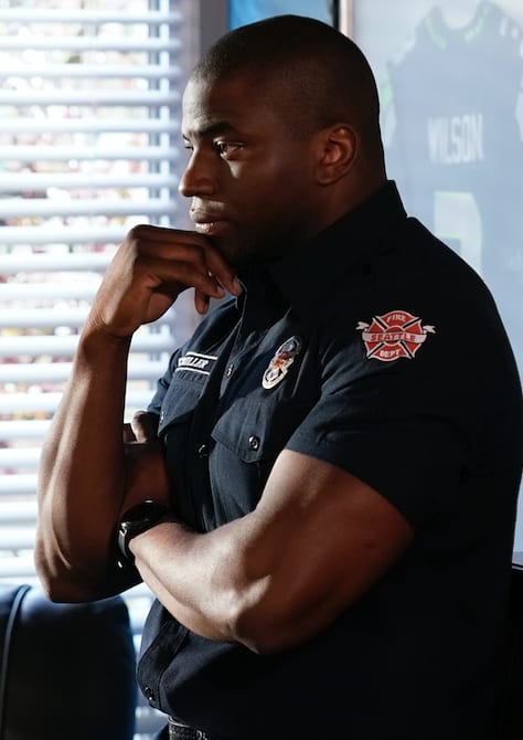 Dean pensive - Station 19 Season 3 Episode 9
