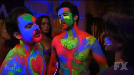 Mac and Charlie Partying