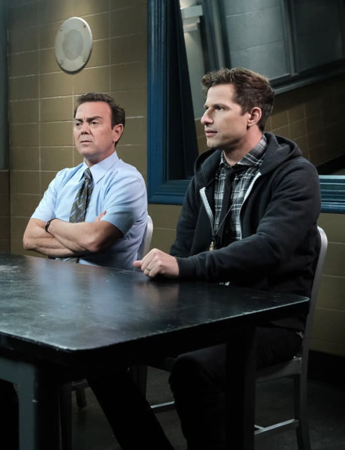 Jake And Charles Interrogation Brooklyn Nine Nine Season 7 Episode 3 Tv Fanatic