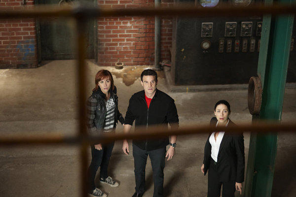 Warehouse 13 Holiday Scene