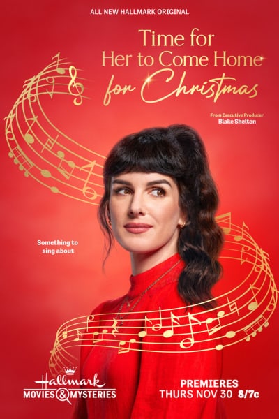 Time for Her to Come Home for Christmas Key Art - Hallmark Movies & Mysteries Channel Season 1 Episode 6