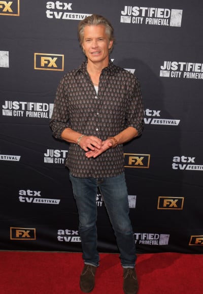 Timothy Olyphant attends the opening night of the 2023 ATX TV Festival 