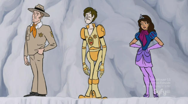Homage to Scooby Doo