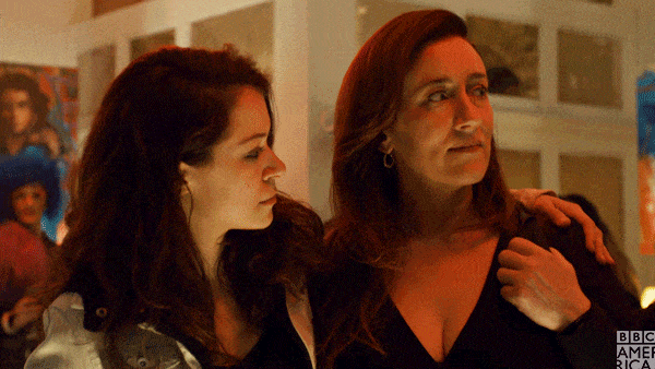 Mrs. S and Sarah Manning (Orphan Black)