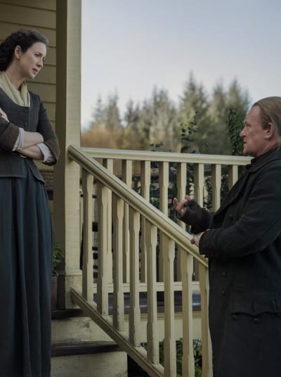Tom Seeks Claire's Assistance - Outlander Season 6 Episode 2