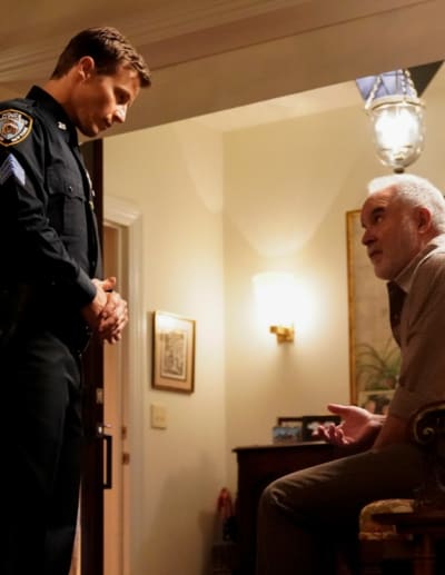 Jamie Talks to Frank's Friend - Blue Bloos - Blue Bloods Season 10 Episode 4