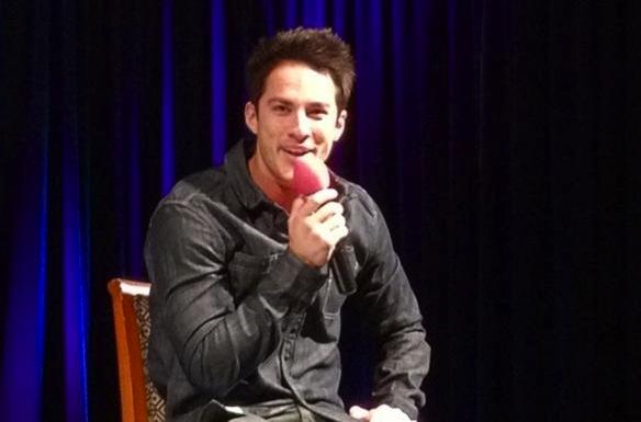 Michael Trevino at TVD Convention