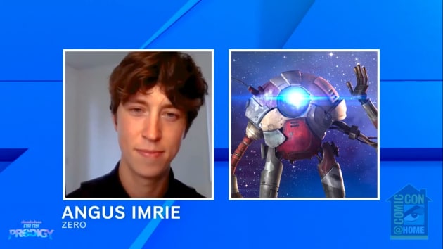 Angus Imrie as Zero - Star Trek: Prodigy