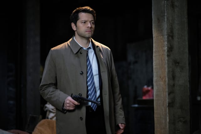 Castiel has the Colt - Supernatural Season 12 Episode 19