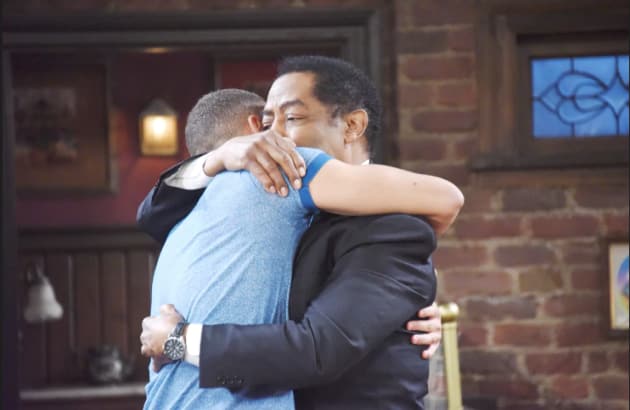 Abe Reunites With Theo - Days of Our Lives