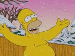 Shirtless Homer in Wonderland
