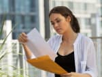 Liz Looks Over Papers - The Blacklist
