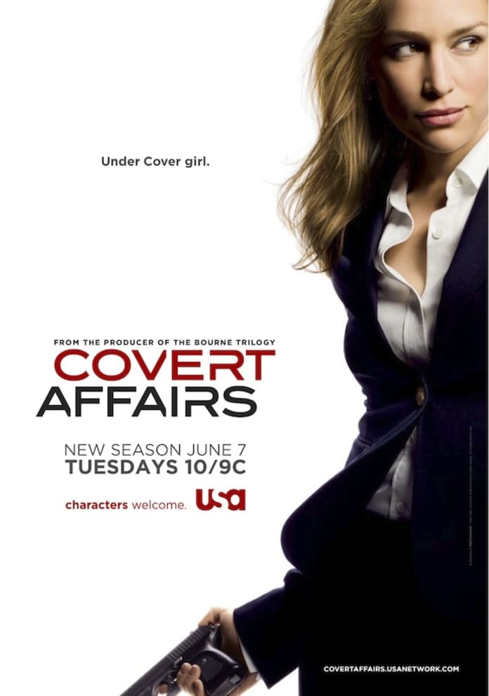 Covert Affairs Season 2 Poster Scoop More About Auggie TV Fanatic