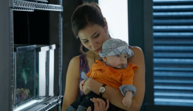 Angela and Baby Michael