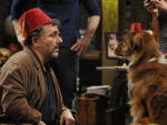 Artie and a Dog