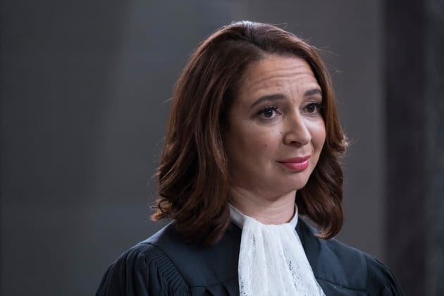 Judge Gen Close-up - The Good Place Season 2 Episode 13