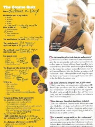 Katherine Heigl in Cosmo, Too