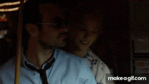 Karen helps Matt shoot pool - Daredevil