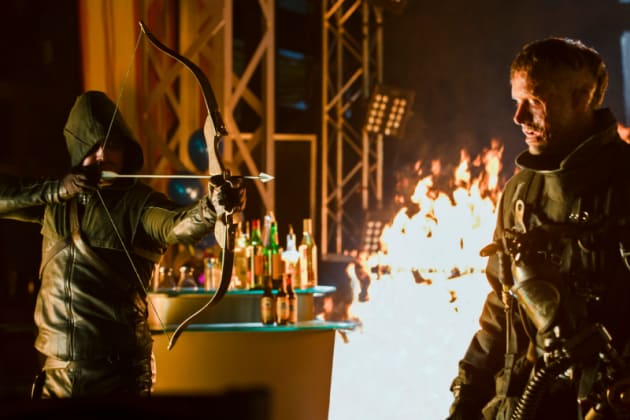 Arrow vs. Firefighter