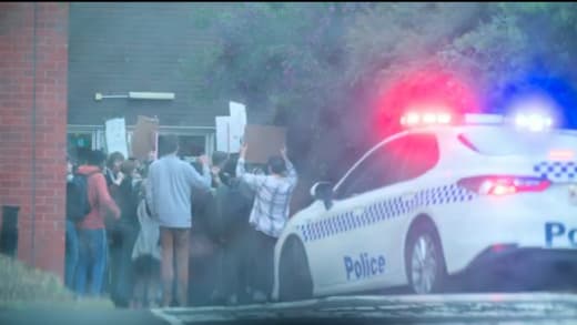 A Protest Turns Violent - Neighbours