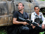 McGarrett & Wo Fat Under Fire