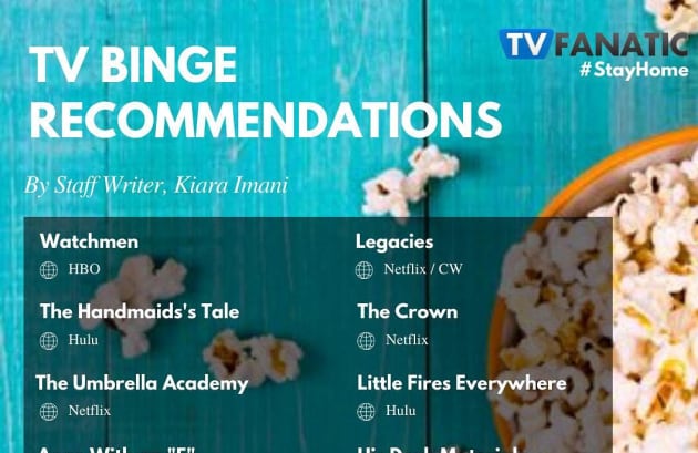 best shows to binge in quarantine