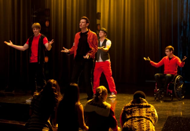 Feuding on Glee