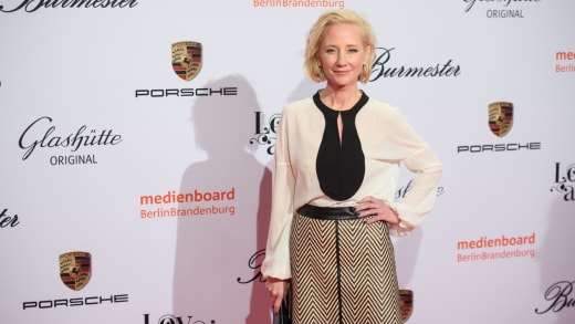 Anne Heche Attends an Event