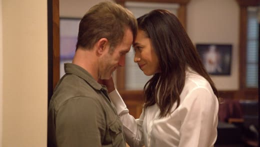 Forehead Touch  - Alert: Missing Persons Unit Season 1 Episode 2